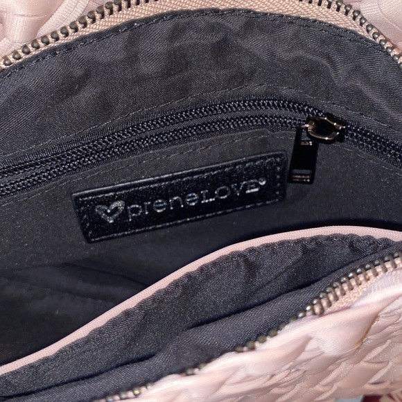 PRENELOVE Charlotte Woven Crossbody DUSTY PINK - Picture 5 of 7